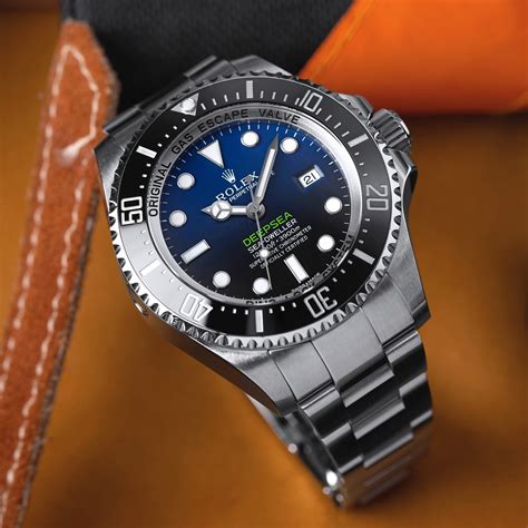 rolex deep sea blue used|rolex deep blue sea dweller.